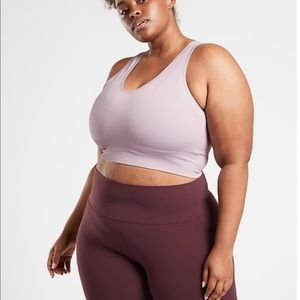 Athleta Aurora Crop Rib Tank